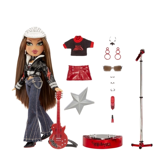 NWT Bratz Rock Angelz 20 Yearz Special Edition Fashion Doll Yasmin - Picture 2 of 4